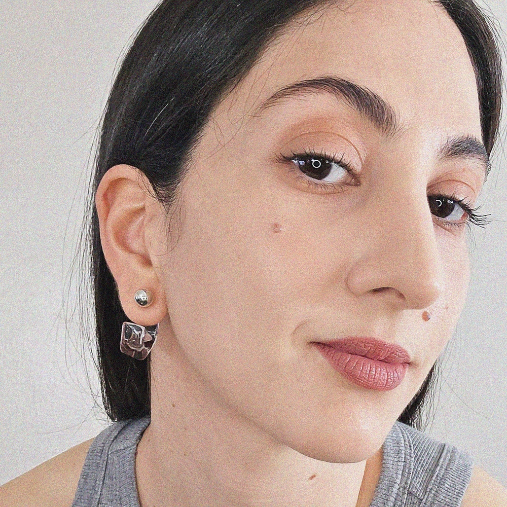 NEW Unique Geometric Hoop Earrings